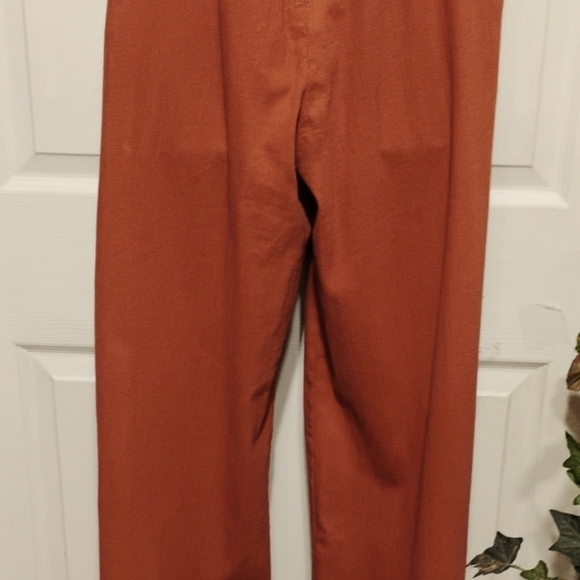 Dollhouse Rust colored wide leg jumpsuit - Picture 10 of 15